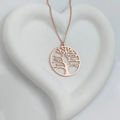 Collier arbre de vie personnalisé