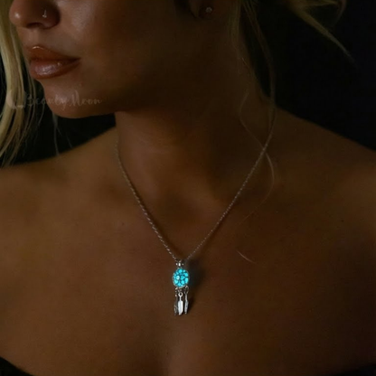 Collier Lotus Lumineux