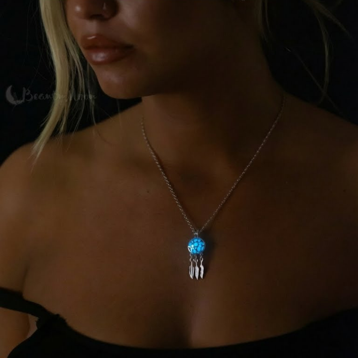 Collier Lotus Lumineux