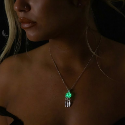 Collier Lotus Lumineux