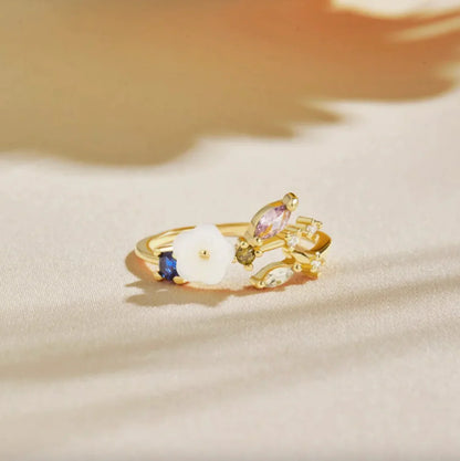 Bague Fleur Épanouie