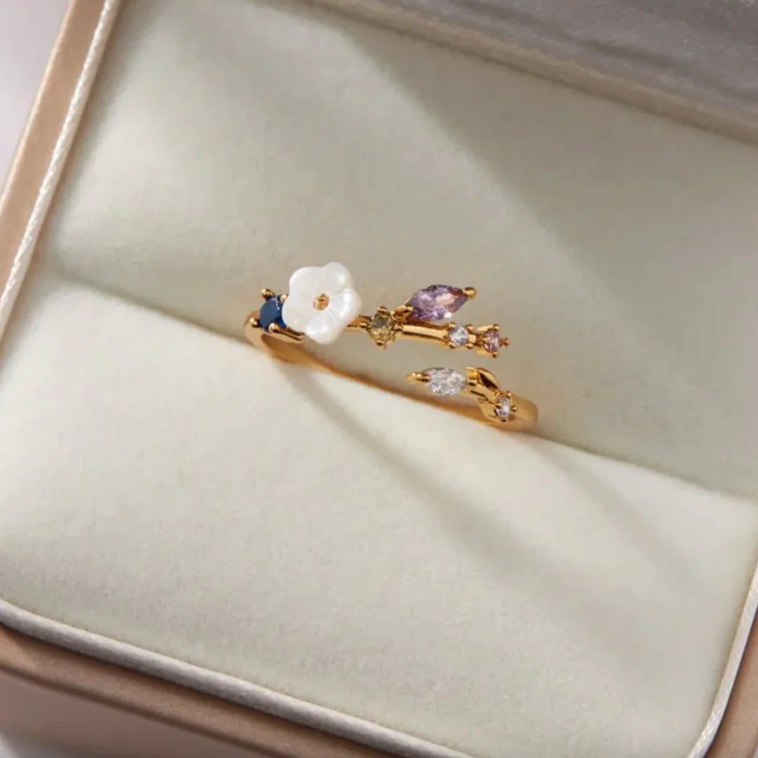 Bague Fleur Épanouie