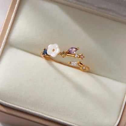 Bague Fleur Épanouie