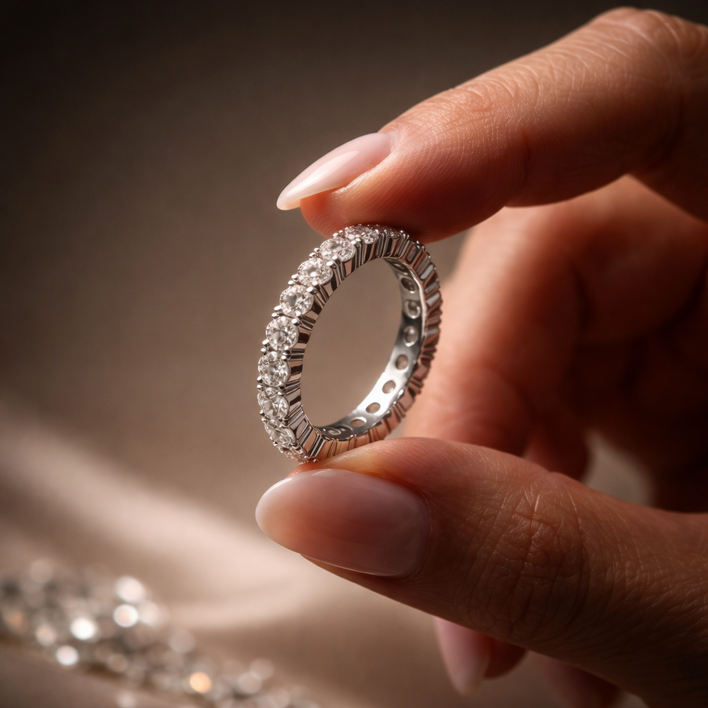 Bague Éternité Argentée