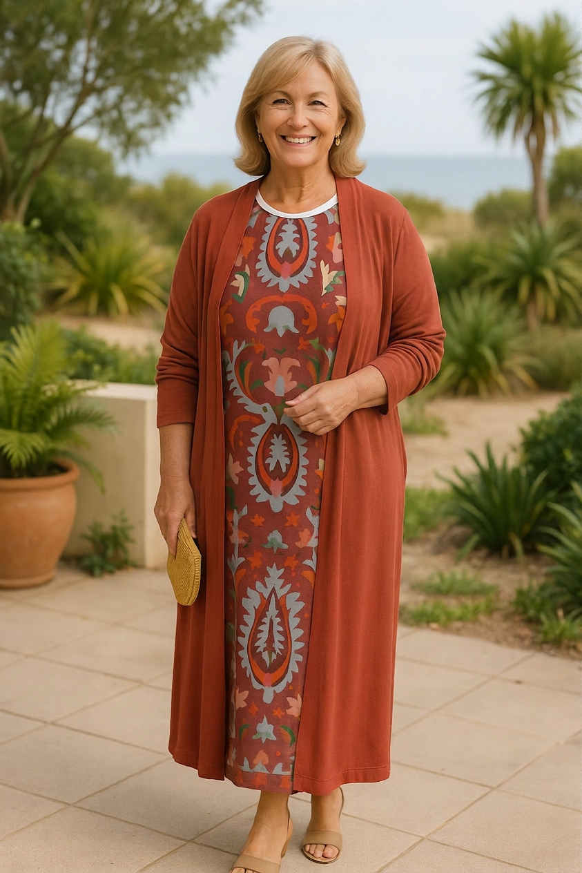 Calliope | Ensemble Robe Fluide