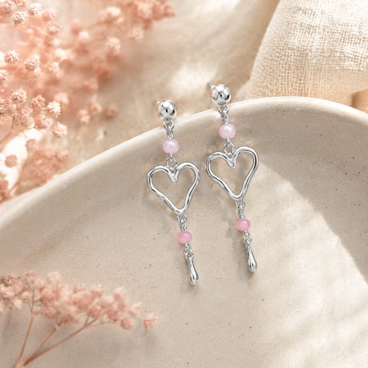 Boucles d’Oreilles Sabi  Élégance