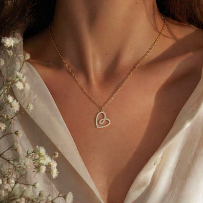 Collier Cœur Lumineux