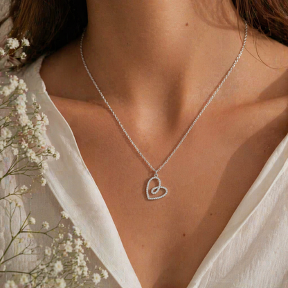 Collier Cœur Lumineux