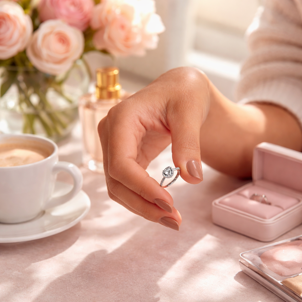 Bague Promise Élégante en