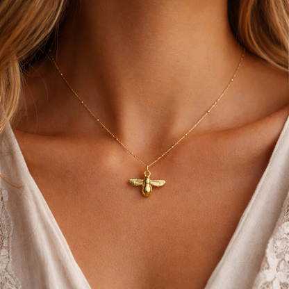 Collier Abeille Élégant