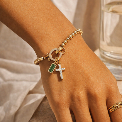 Bracelet Charme Croix