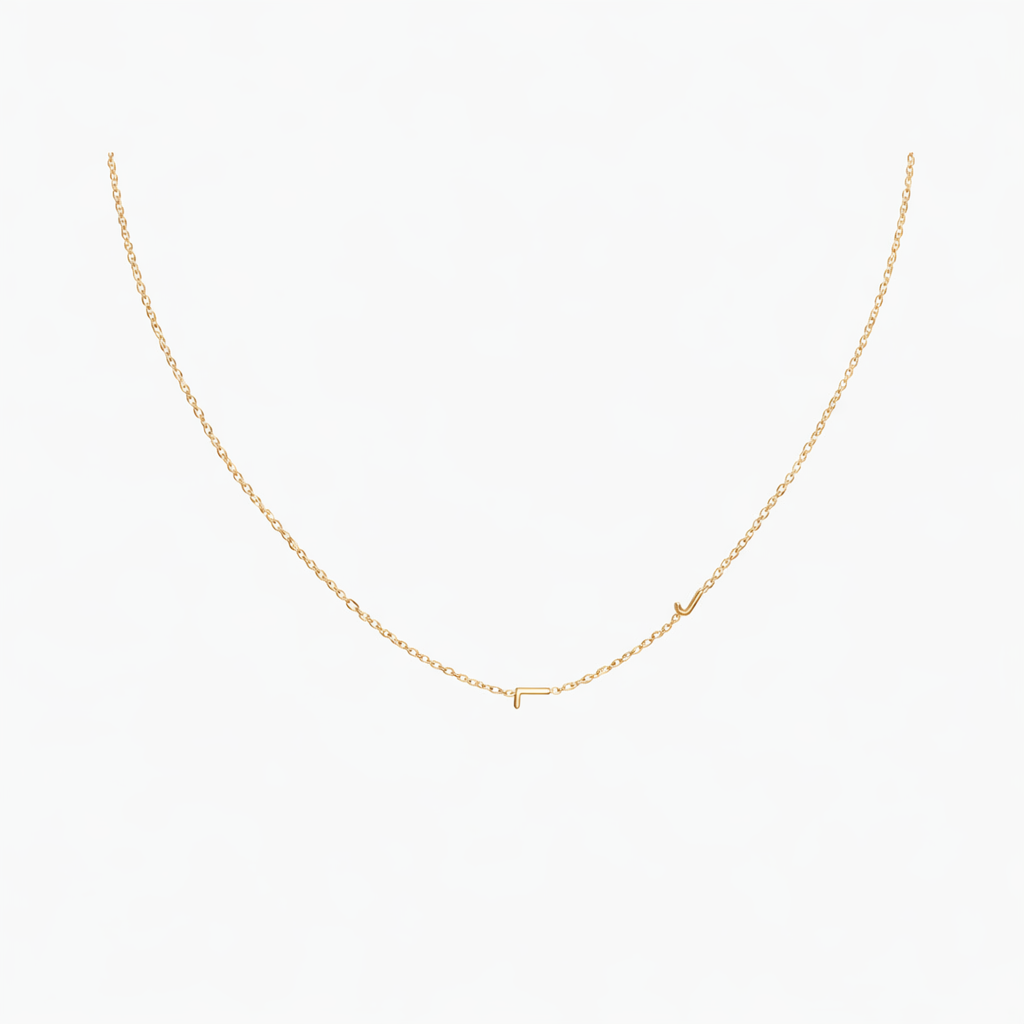 Collier Initiales Personnalisé