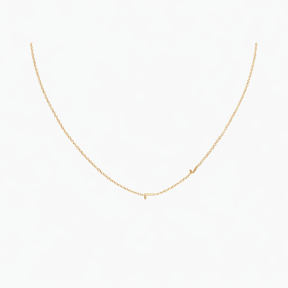 Collier Initiales Personnalisé
