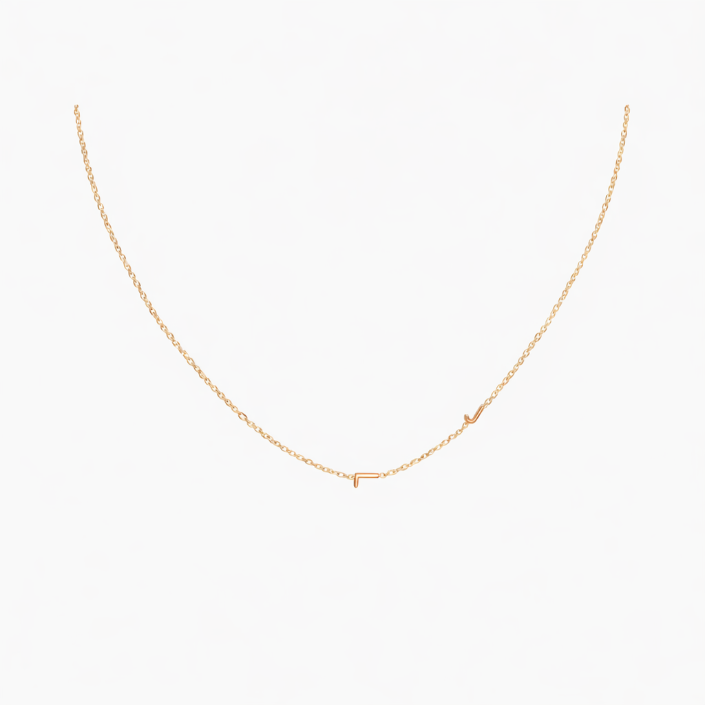 Collier Initiales Personnalisé