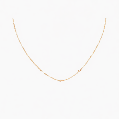 Collier Initiales Personnalisé