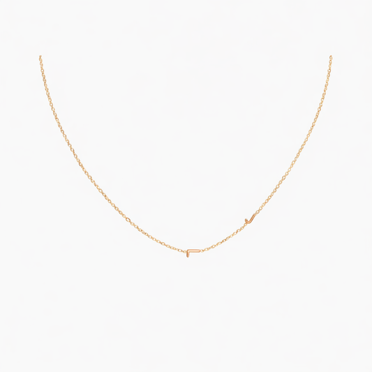Collier Initiales Personnalisé