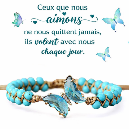 Bracelet Papillon Cristal
