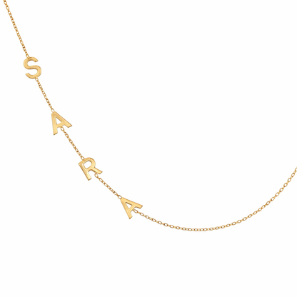 Collier et Bracelet Personnalisé avec Initiales