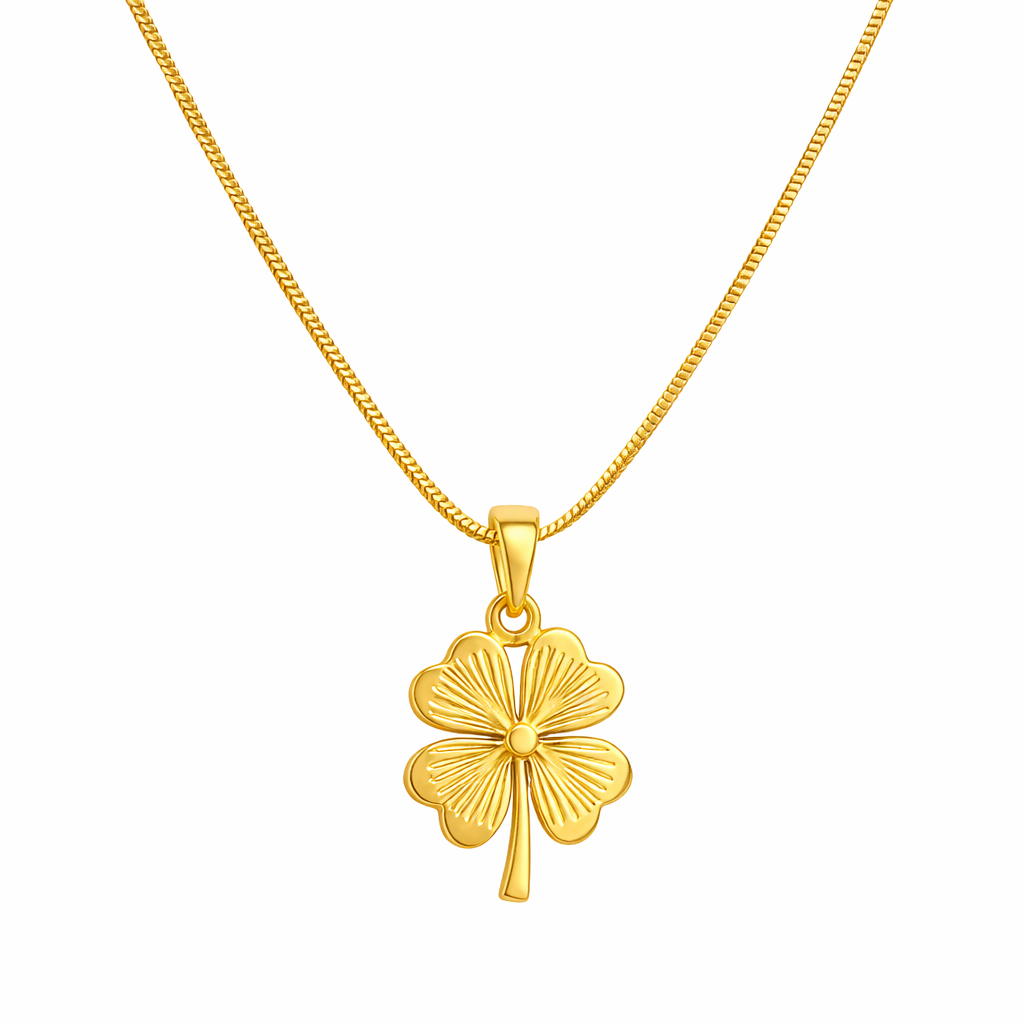 Minimaliste Collier Trèfle