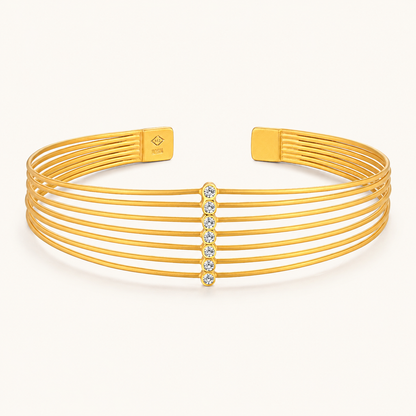 Bracelet élégant à plusieurs lignes