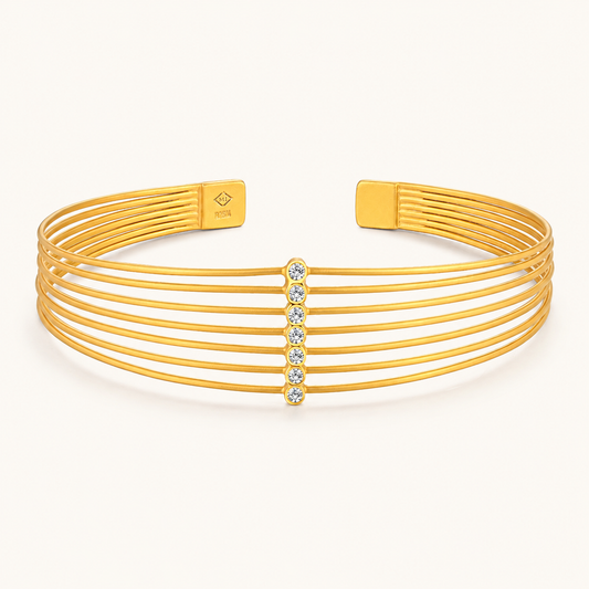 Bracelet élégant à plusieurs lignes