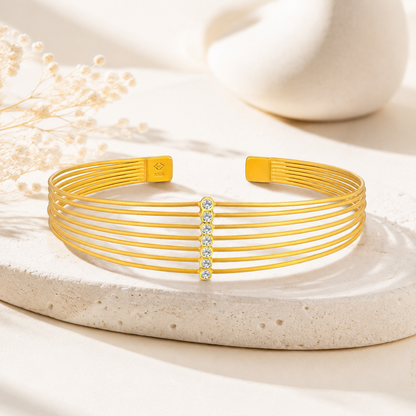 Bracelet élégant à plusieurs lignes