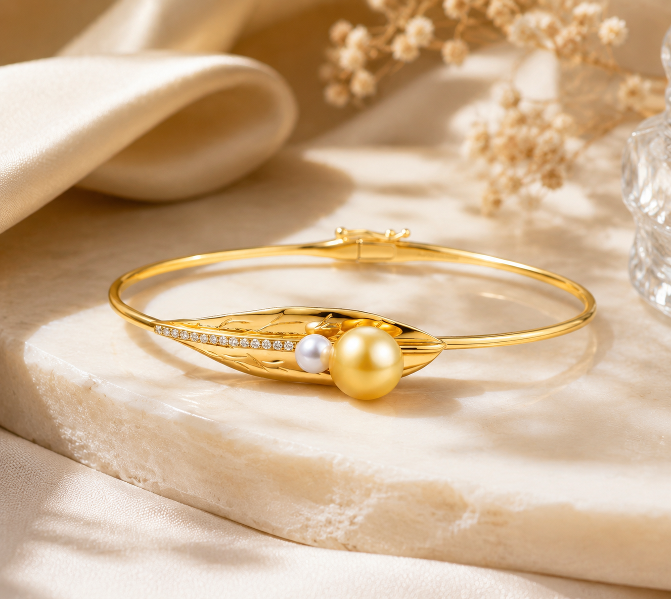 Bracelets en perles et Or