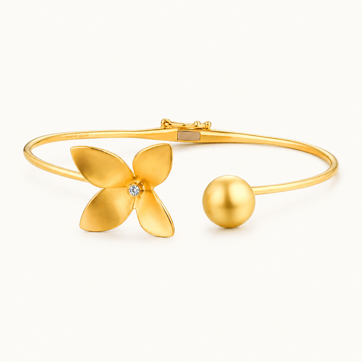 Bracelet Perle et Zircon Raffiné