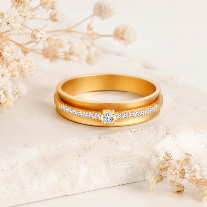 Bague Zircon Minimaliste