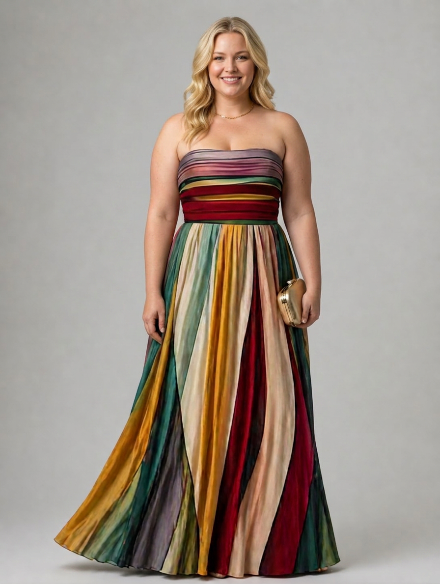 Stella & Grace™ | Robe A-Line Sans Bretelles Effortless