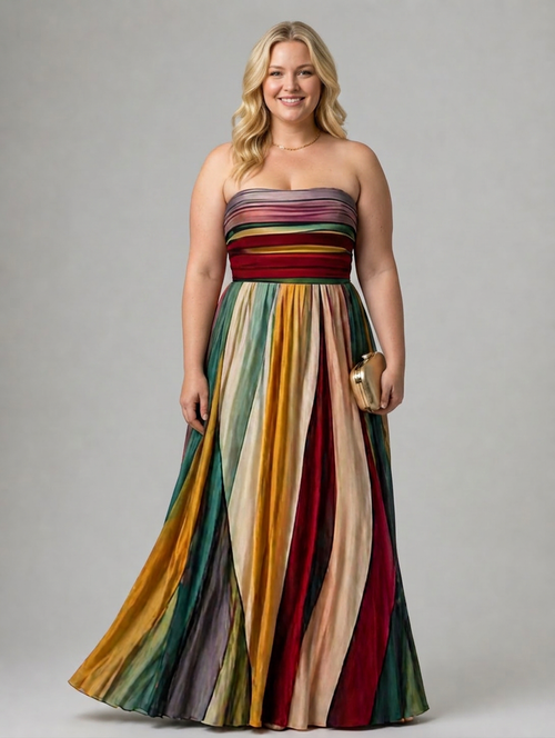 Stella & Grace™ | Robe A-Line Sans Bretelles Effortless
