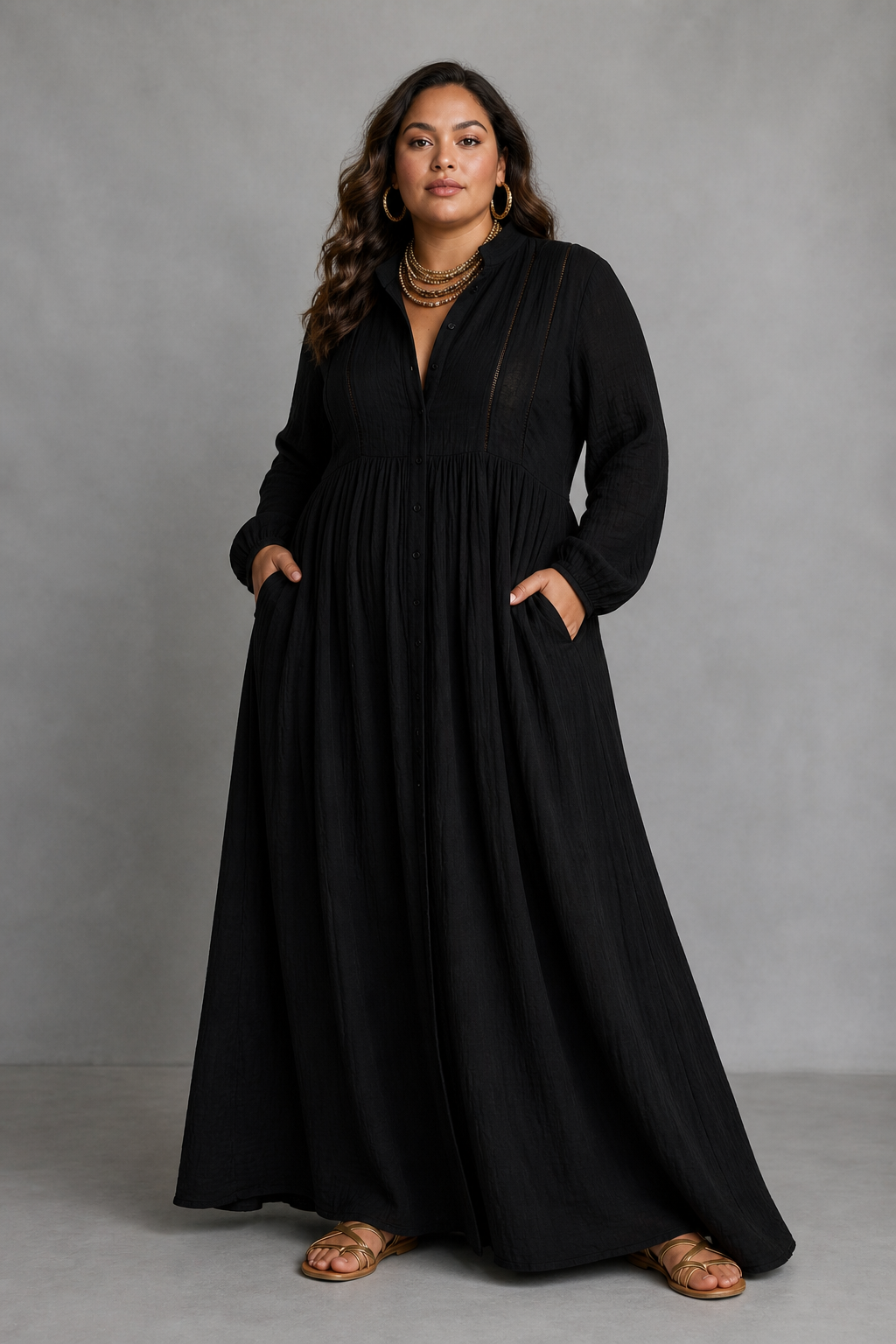 Colette | Robe Maxi Élégante