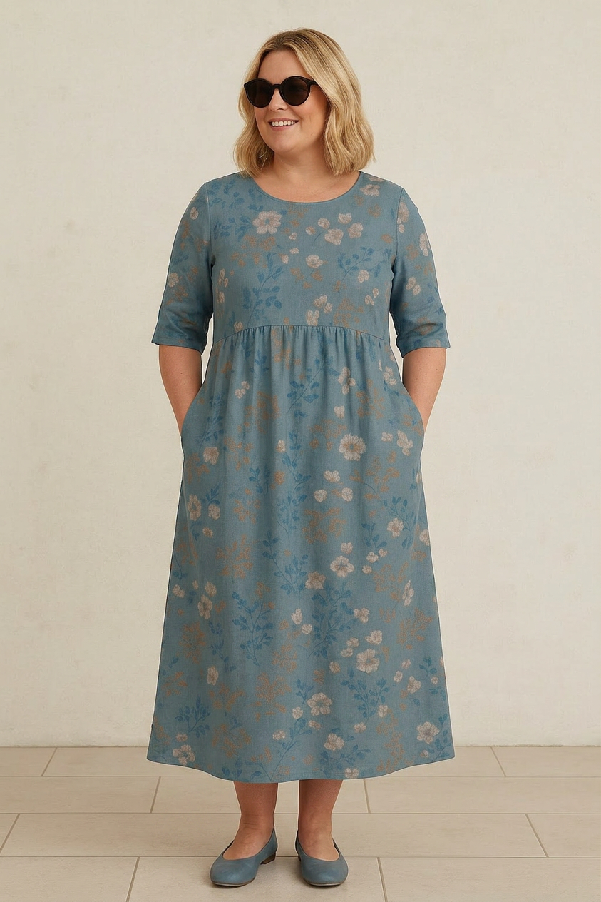 Sigrid | Robe Midi Détendue