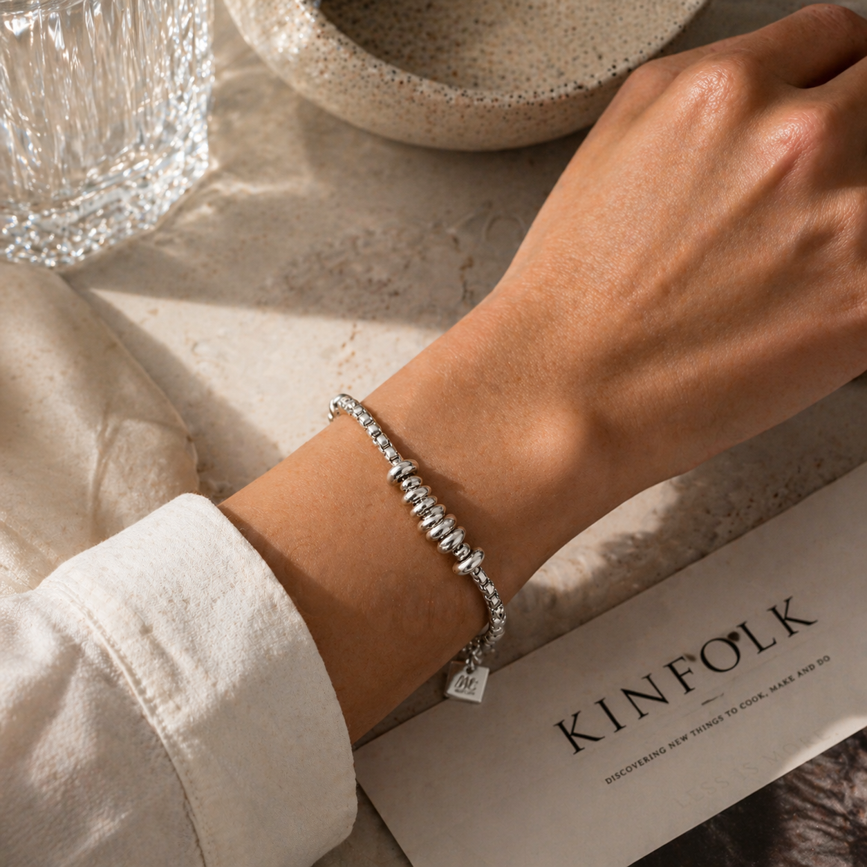 Bracelet Yuki  Acier Hypoallergénique