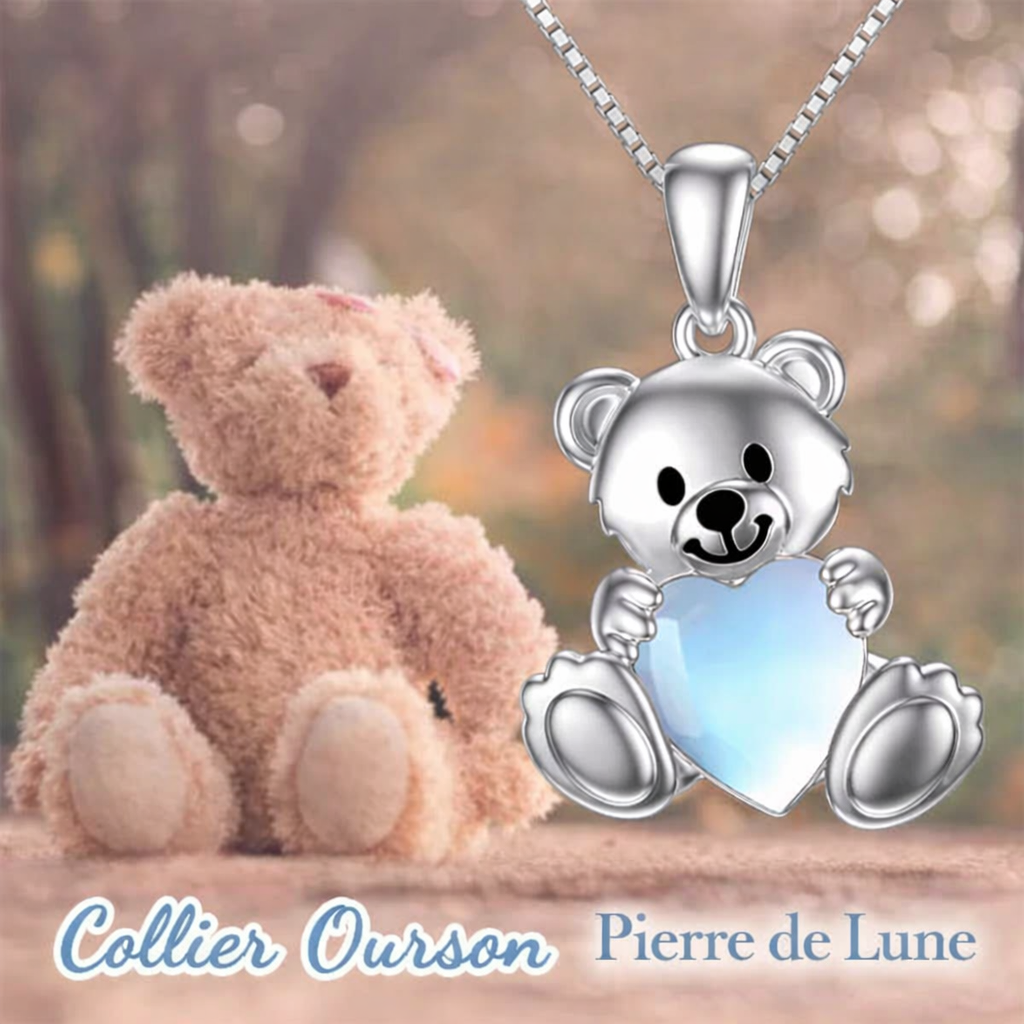 Collier Ours Lumière du Coeur