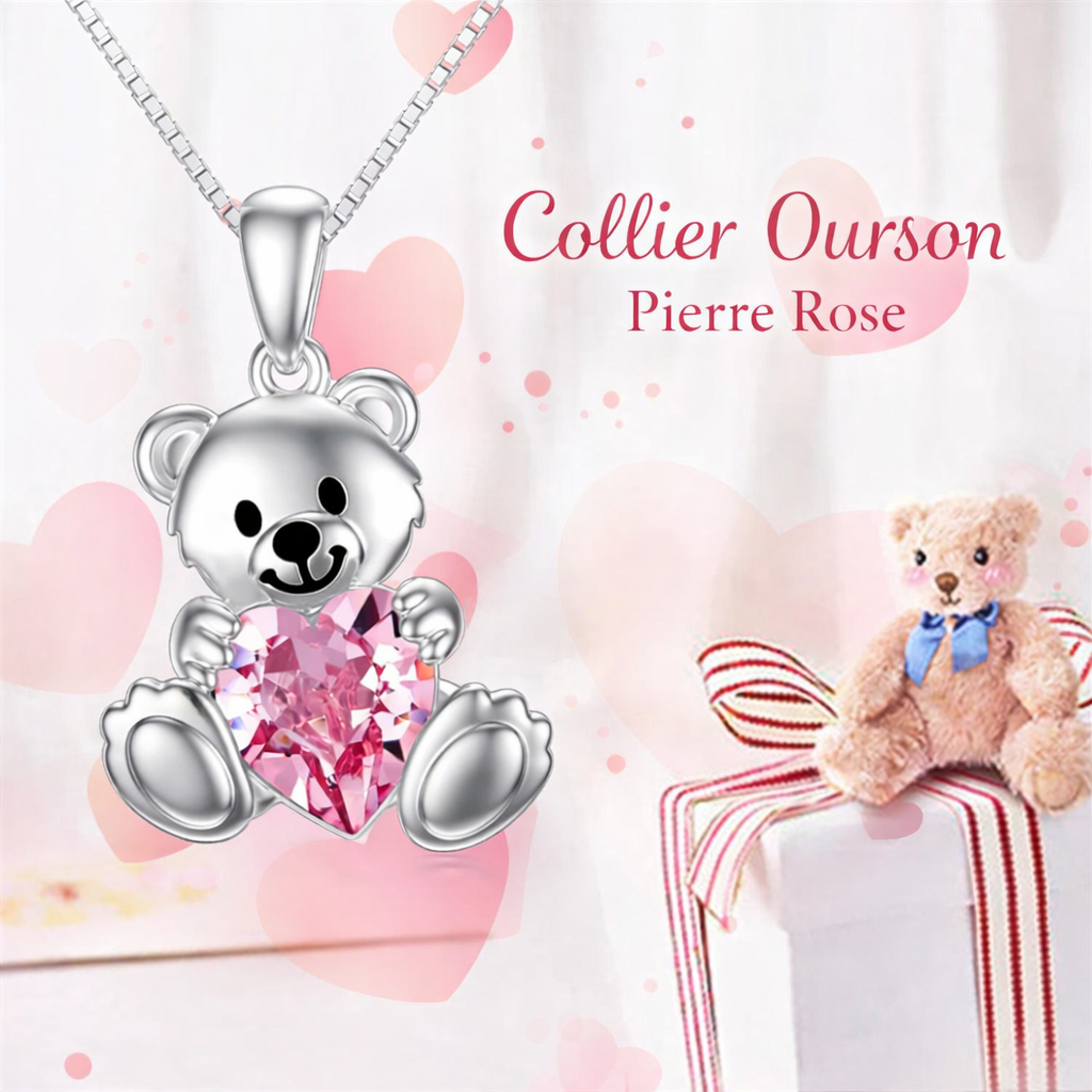 Collier Ours Lumière du Coeur