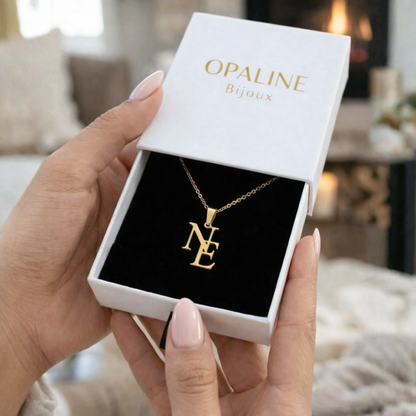 Collier Maelyn Personnalisé à Initiales
