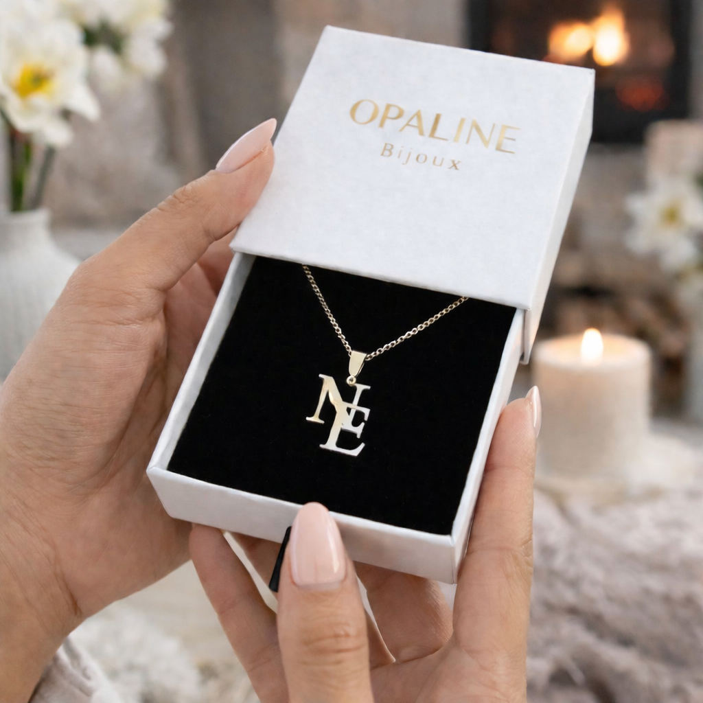 Collier Maelyn Personnalisé à Initiales