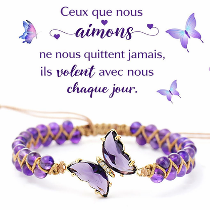 Bracelet Papillon Cristal