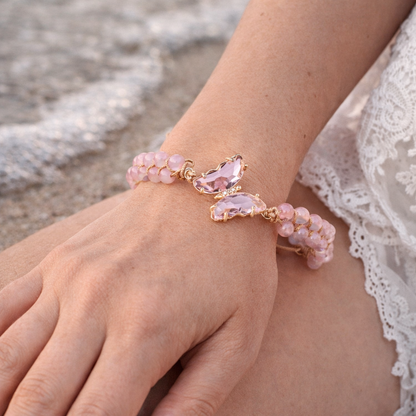 Bracelet Papillon Cristal