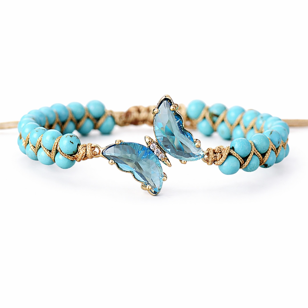 Bracelet Papillon Cristal