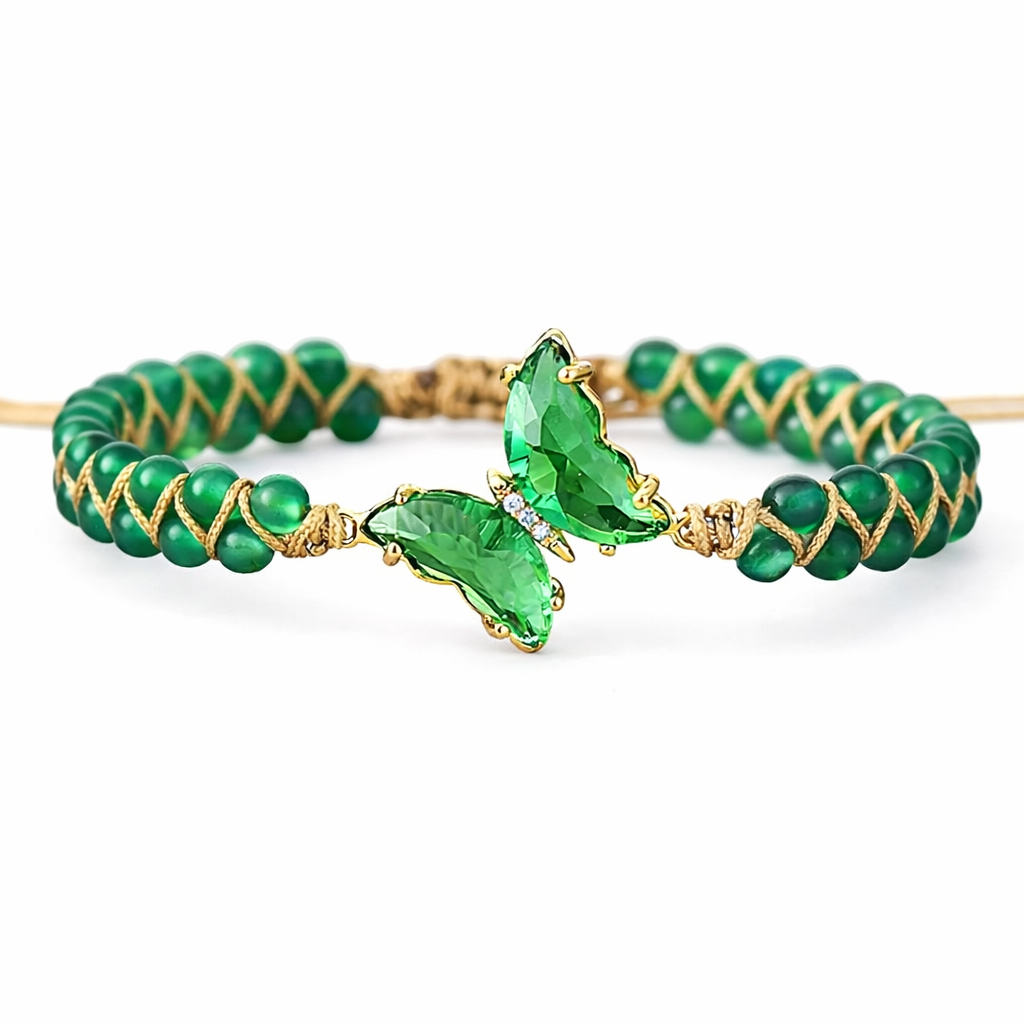 Bracelet Papillon Cristal