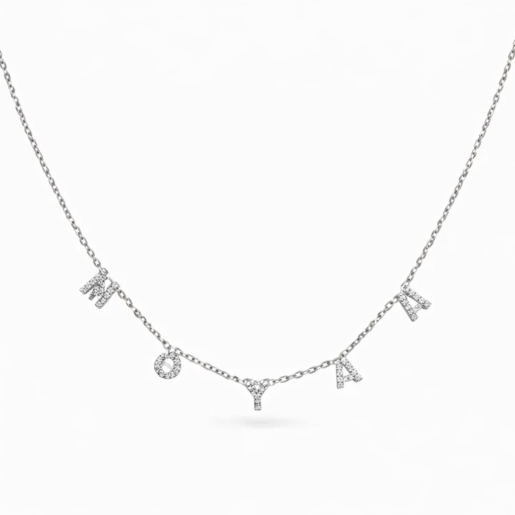 Collier Personnalisé Initiales