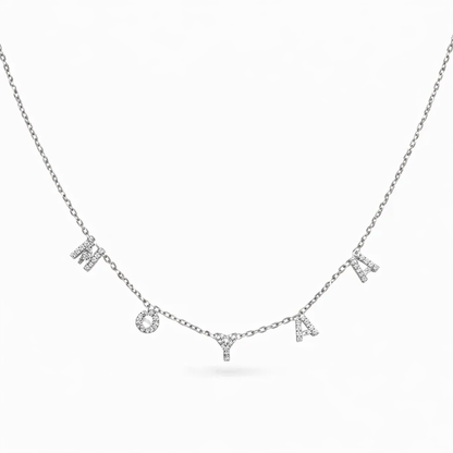 Collier Personnalisé Initiales