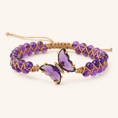 Bracelet Papillon Cristal