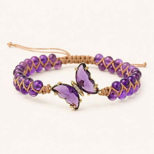 Bracelet Papillon Cristal