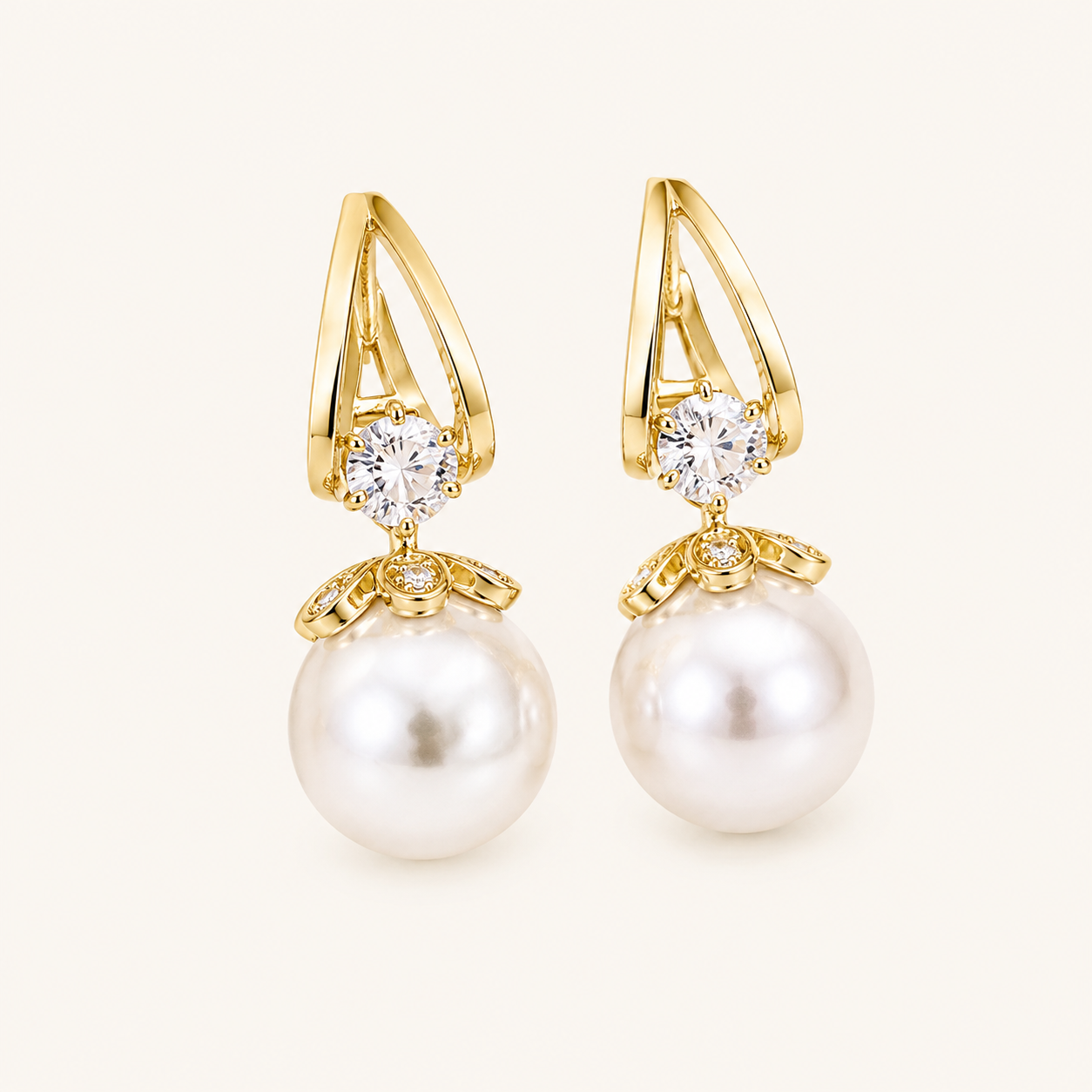 Boucles Lumière Perlée