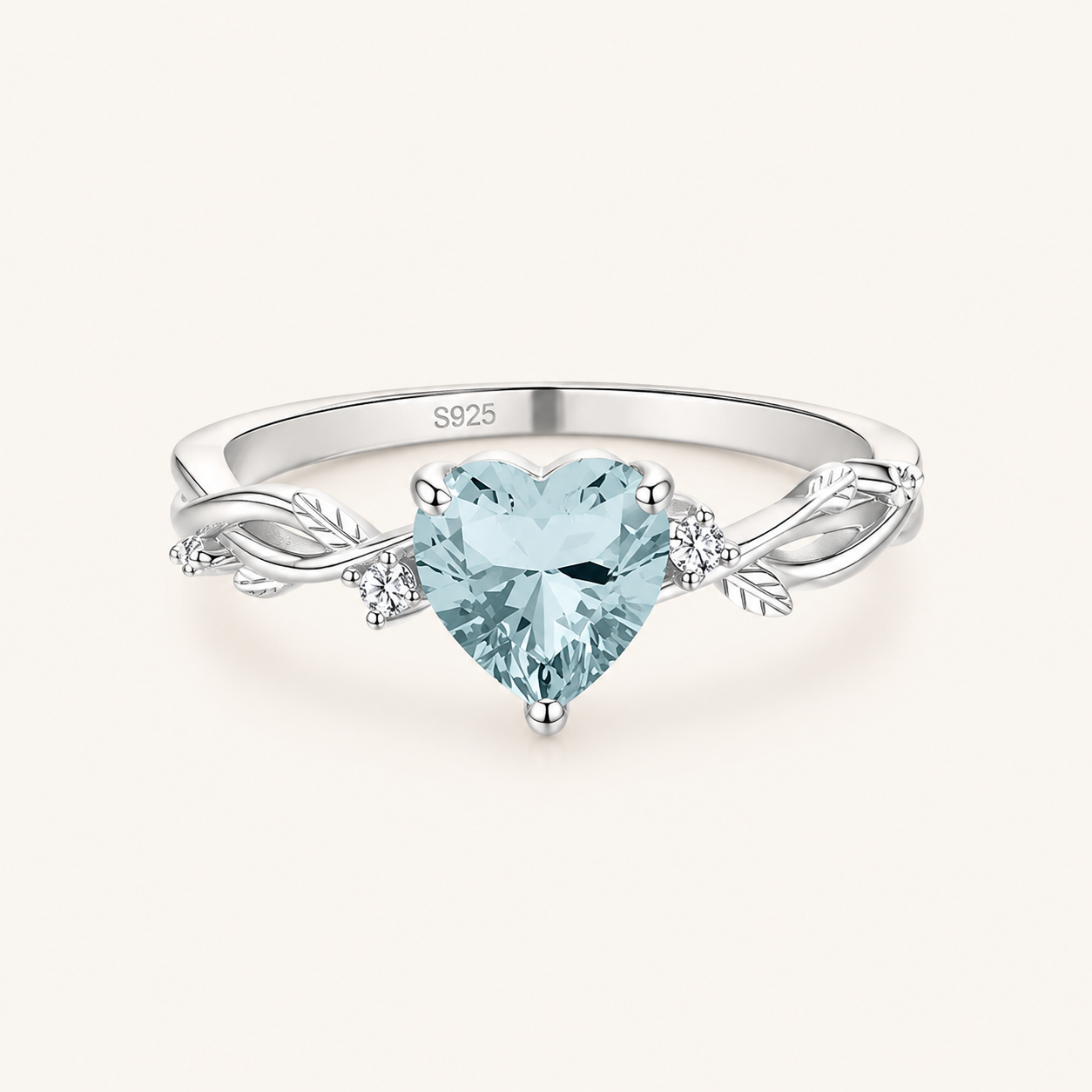 Bague Cœur Luna Délicate
