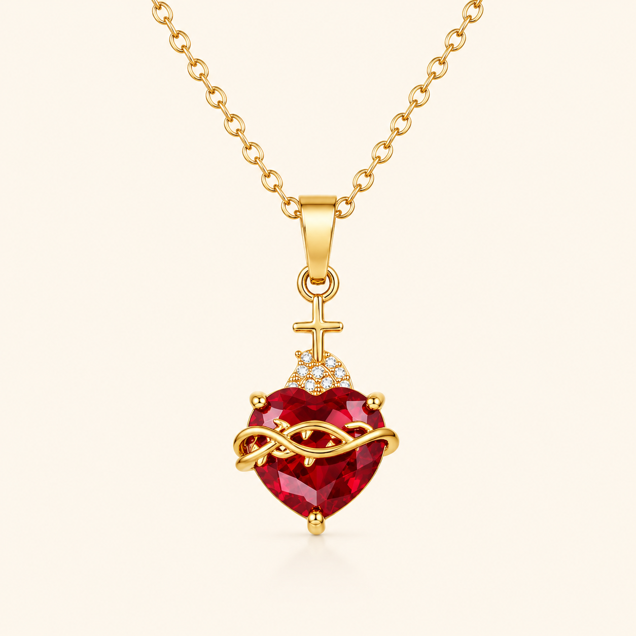 Collier Sacré-Cœur de Jésus