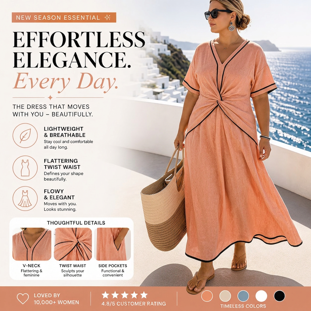 Pia | Robe d'été